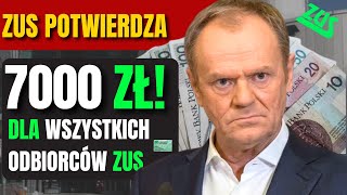 Seniorzy 65 świętują ZUS potwierdza podwójne wypłaty emerytur – do 7000 zł [upl. by Ecnav]