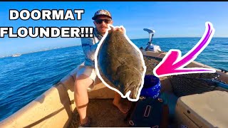 Carolina Beach Flounder Fishing On Nearshore Wreck CITATION NC Flounder Season [upl. by Ayita]