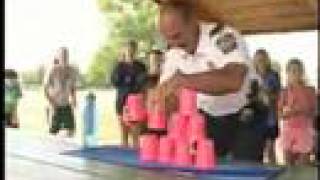 Cops vs Kids Cup Stacking [upl. by Amis270]