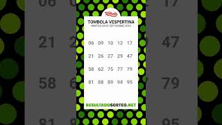 tombola vespertina 24092024  Montevideo Uruguay [upl. by Archibald]