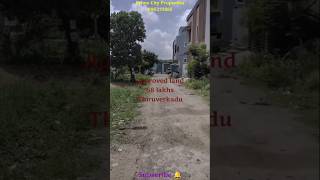 Residential land Sale in Thiruverkadu Chennai 🆔1239 approved lowbudget Near main road landsale [upl. by Eusoj632]