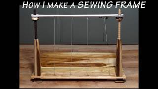 Bookbinding sewing frame [upl. by Anitahs]