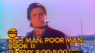 ABC promo Rich Man Poor Man Book II 1977 [upl. by Augustin856]