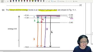 223a Ex2 ON18 P42 Q11 Excitation Work Function  A2 Quantum Physics  Cambridge A Level Physics [upl. by Arada444]