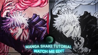 Manga Shake Tutorial Alight Motion Preset [upl. by Stedt]