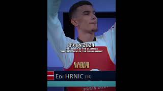 History for Denmark in the Olympics 🇩🇰🔥 edit trending shorts viralvideo taekwondo denmark [upl. by Ojeillib]