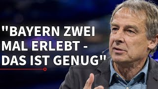 Klinsmann „Durfte den FC Bayern zweimal erleben Das ist genug“  Sport und Talk aus dem Hangar7 [upl. by Jat]