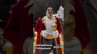 The Carnevil’s Ringmaster spirithalloween halloween animatronics [upl. by Ilecara475]