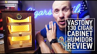 Vastony 130 Cigar Cabinet Humidor Review [upl. by Greenlee195]