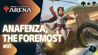 Its Showtime Anafenza the Foremost 🌲☀️💀 01  MTG Arena  Historic Brawl [upl. by Erlewine78]