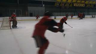 Rochester University Hockey Warm Up 1262024 [upl. by Bovill]