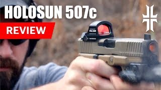 Review of Holosun 507c Pistol Red Dot Sight [upl. by Rudyard854]