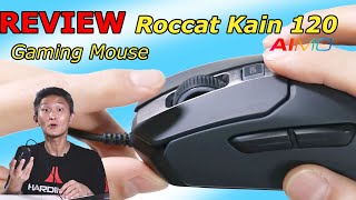 Review Roccat Kain 120 AIMO Gaming Mouse amp SWARM Tutorial [upl. by Yellehs]