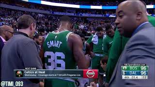 Boston Celtics Last Three Minutes of Regulation UNCUT vs Dallas Mavericks 11202017 [upl. by Allicserp]