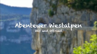 Motorradabenteuer Westalpen On und Offroad über die höchsten Pässe der Alpen [upl. by Noleta]