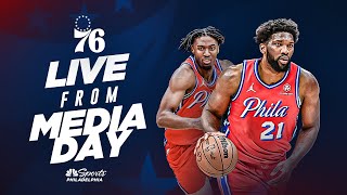 Sixers Media Day Live  Monday at 1030 am [upl. by Aneelad607]