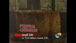 Pouding Chômeur  TVA  1999  Publicité [upl. by Joelynn601]