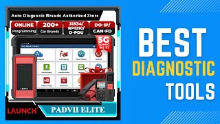 Best Diagnostic Tools  LAUNCH X431 PAD 7 PADVII Car Diagnostic Tool Review [upl. by Pacien216]