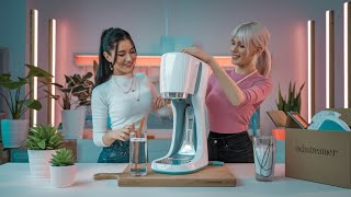 sparkling water maker  SodaStream Duo Unboxing amp How To Use Cylinder Guide [upl. by Enogitna]