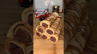 👩🏼‍🍳Recette des crêpes de Cyril Lignac🍫 asmr food cooking eat cook recipe pancakes chocolate [upl. by Thormora]