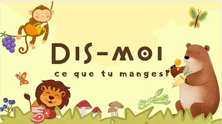 Régimes alimentaires des animaux histoire pour enfant lire pour apprendre le français cest fort [upl. by Felt]