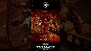 Space Marine 2 ┃ Bugged Carnifex 🗿👹 ┃ Boss Fight┃ subscribe shorts spacemarine warhammer [upl. by Tristram]