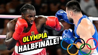 NELVIE TIAFACK GER vs BAHODIR JALOLOV UZB l OLYMPICS SEMIFINALS 🥊 l NEVBOXING [upl. by Jd]