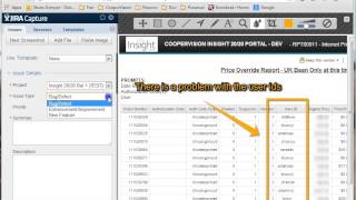 JIRA Capture Instructional Demo [upl. by Tahpos]