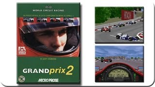 MicroProse  Grand Prix 2  1995 [upl. by Ardnalahs]