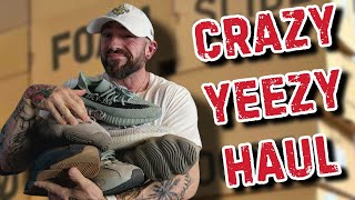 HUGE YEEZY Sneaker Haul Adidas June 2024 Restock PART 1 350 V2 450 500 700 On Feet [upl. by Animor]