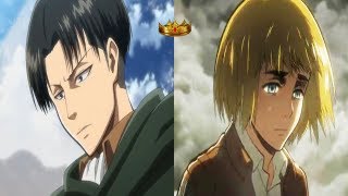 Shingeki no Kyojin Episode 910  The Monster Levi amp Armins Passionate Words [upl. by Egiap]