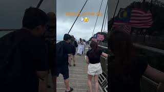 Langkawi sky bridge  Places to visit in Langkawi travelvlog travel shorts mountains walk [upl. by Ainod]