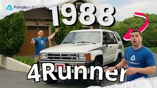 1988 first generation 4Runner Review [upl. by Gaddi]