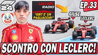 F1 24 DUELLO CLAMOROSO CON LECLERC É SUCCESSO DI TUTTO EP33 [upl. by Caputto]