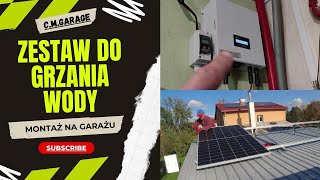 Montaż Zestawu Off Grid Do Grzania Wody Azo Digital 3500KW [upl. by Irtimed]