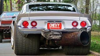 American Muscle Cars Compilation  Big Block amp Crazy Turbos [upl. by Shirline]