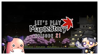 Lets Play MapleStory Episode 21 slaying some bosses [upl. by Katharyn]