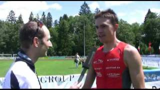 Allgäu Triathlon 2009  Interview Stefan Schmid [upl. by Yona957]