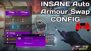 Overpowered AUTO ARMOUR SWAP CONFIG on Controller Apex Legends Binds [upl. by Aniat]