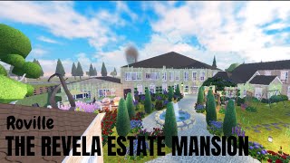 I TOURED The REVELA ESTATE MANSION IN ROVILLE  Toor estates  ROBLOX [upl. by Nillok]