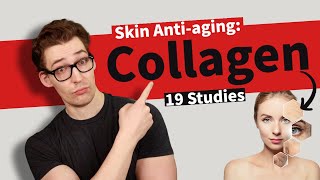 Does Supplementing with Collagen Reverse Skin Aging Study 155  165 Analysis [upl. by Shifra]