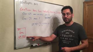 Video 6 Isotopes pt3  Solving for Mass of Isotope [upl. by Nawj]