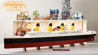 LEGO Creator Expert 10294 Titanic  Speed Build  Full Video [upl. by Eanrahs]