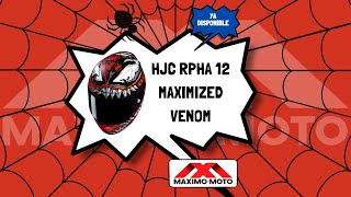 HJC RPHA 12 Review Maximized Venom 🕸️🕷️ MAXIMO MOTO 🕸️🕷️ [upl. by Dnaloy]