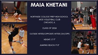 Maia Khetani class of 2026 OHOPP junior school season [upl. by O'Conner97]