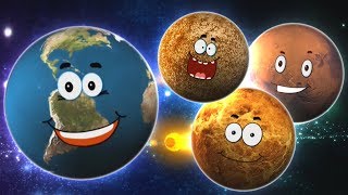 planeter song  Planet Song  Kids TV Svenska Barnsånger  Planets Songs In Swedish [upl. by Eaver]