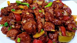 Restaurant Style Chili Chicken with Secret Tips  Dry Chicken Chilli Recipe [upl. by Sabrina]