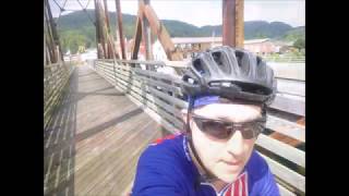 Cycling the Allegheny Highlands Trail AHT  August 2017 [upl. by Perlie917]