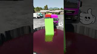 cargotruck truck pothole simulation shorts [upl. by Nairam]