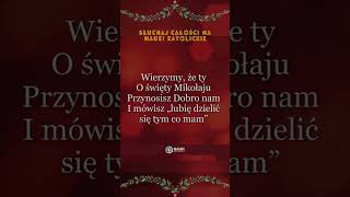 Piosenka o Świętym Mikołaju z tekstem piosenkadladzieci świętymikołaj mikołaj [upl. by Ansev]